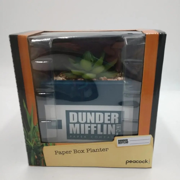Dunder Mifflin The Office TV Show Planter​ - Picture 1 of 4